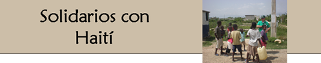 Solidarios con Haití